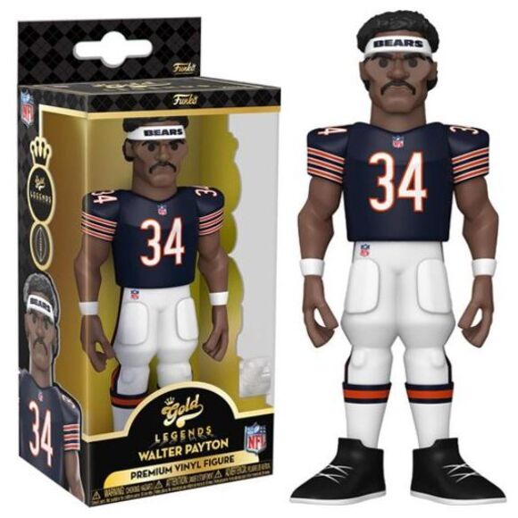Walter Payton (Chicago Bears) Funko Vinyl Gold 5" NFL Legends - Picture 1 of 1